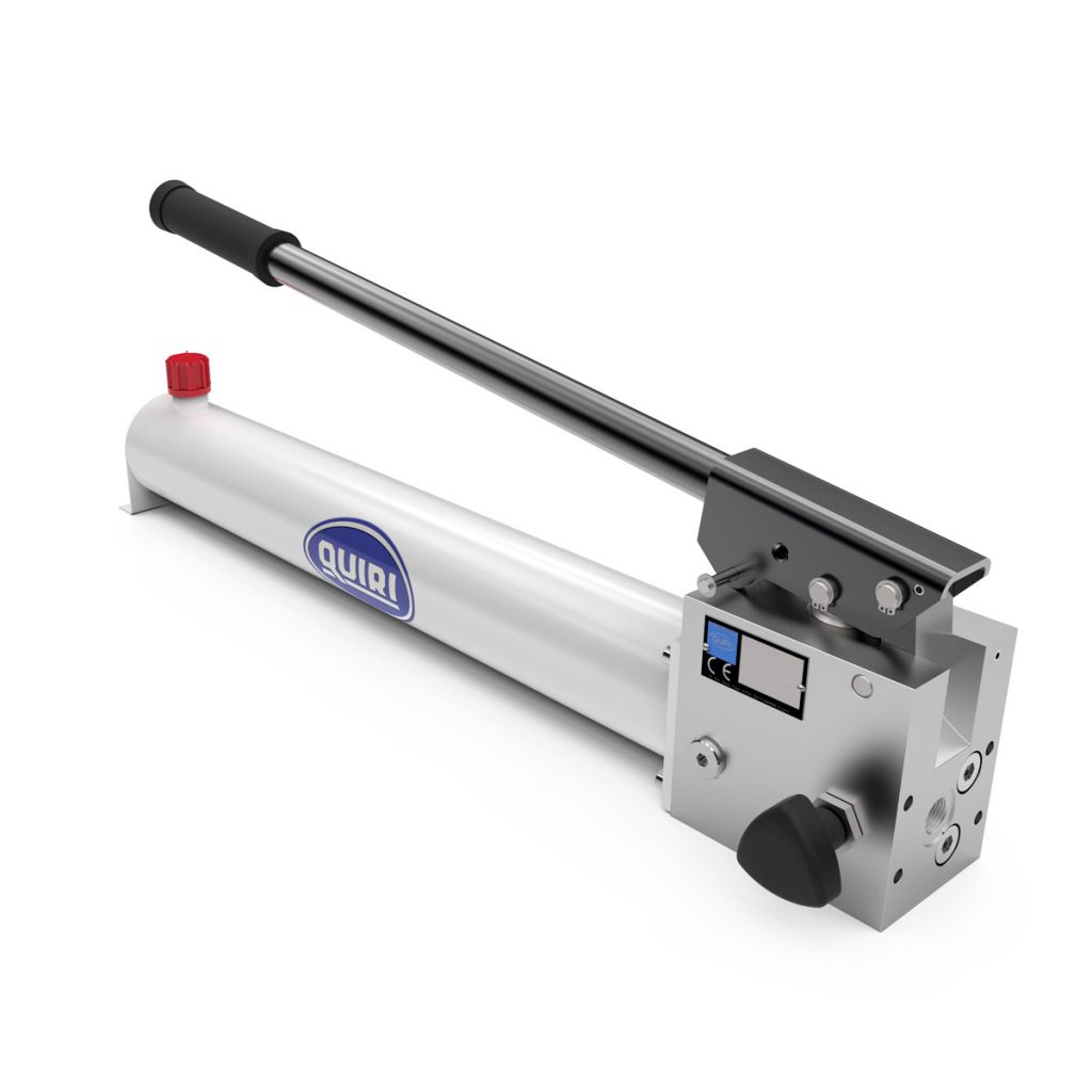 Hydraulic hand pumps 1000 bar : Lifting equipments - Quiri