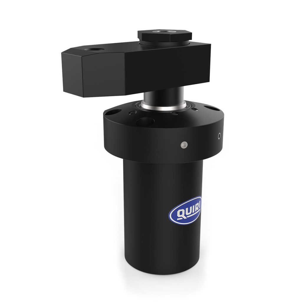 Swing clamps with helical rotation - Hydraulic Clamping Systems - Quiri