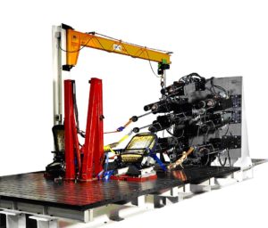 seat belt anchorage test bench - Servo hydraulics - Quiri - 2