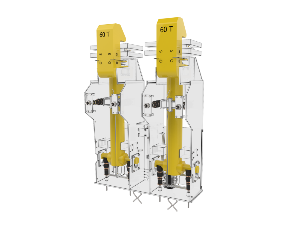 La pince-étau à Autolock hydraulique - DAB, vérins et amortisseurs spéciaux - Quiri