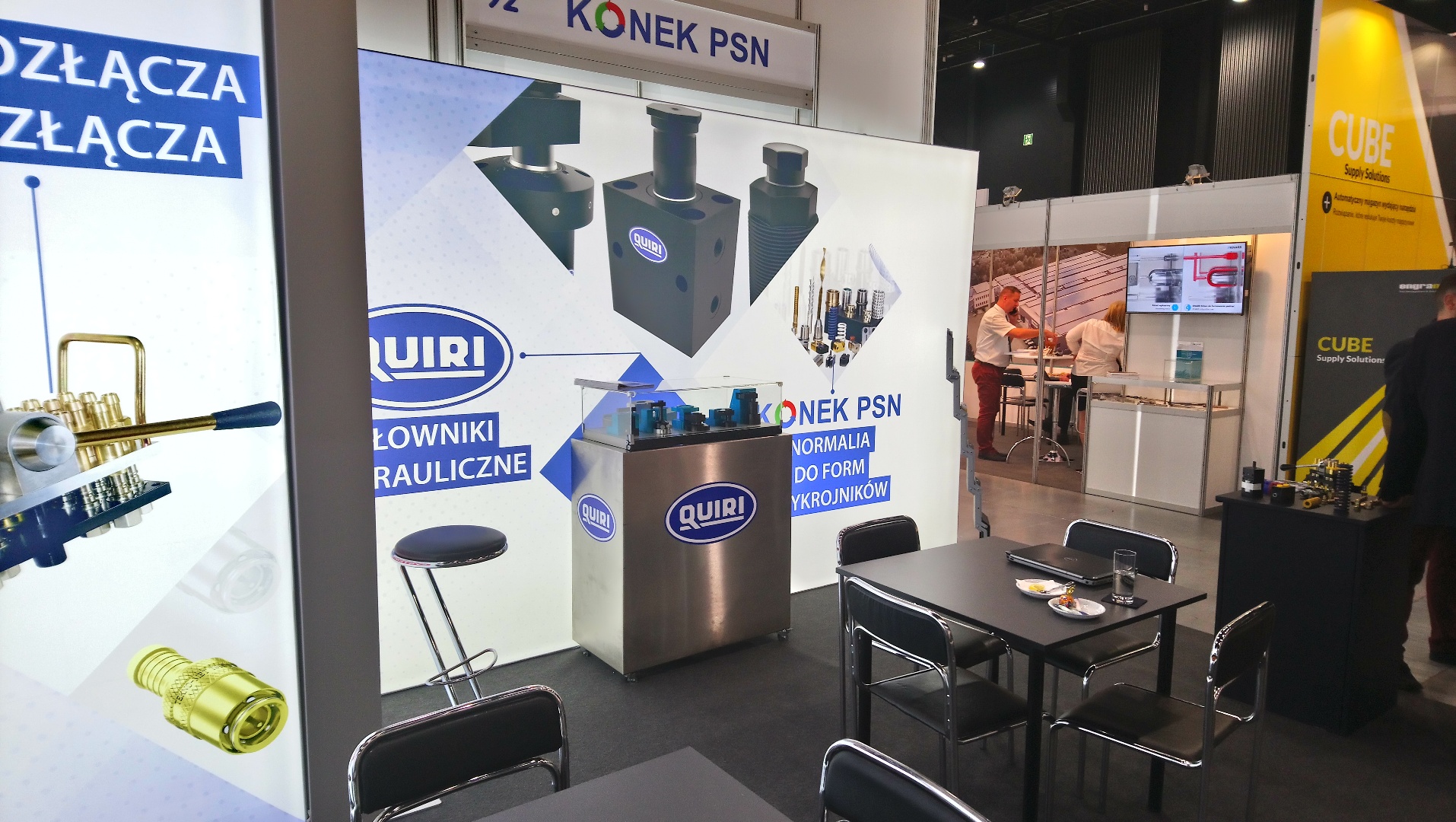 Stand de KONEK PSN au salon Innoform 2018 - Quiri