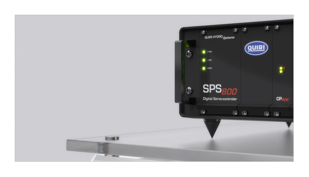 SPS800 digital control system - Servo hydraulics - Quiri