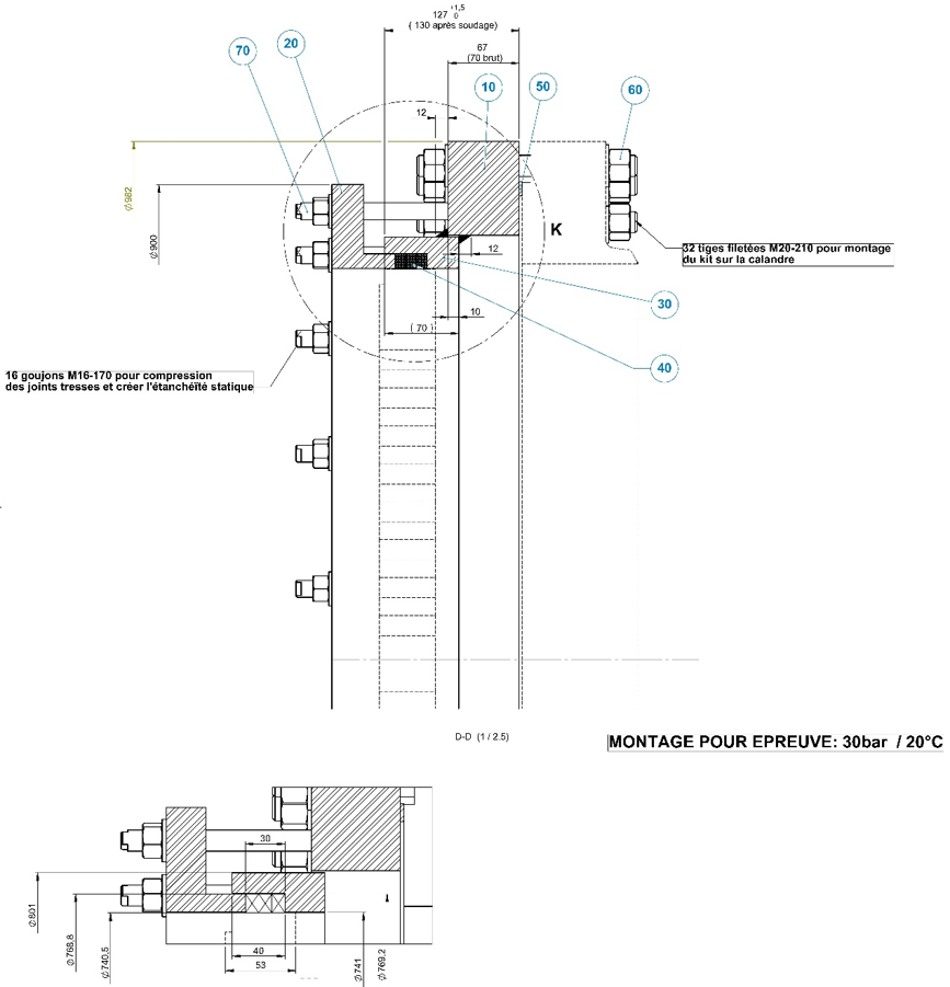 Heat exchanger test ring : Spare parts - Quiri - 2