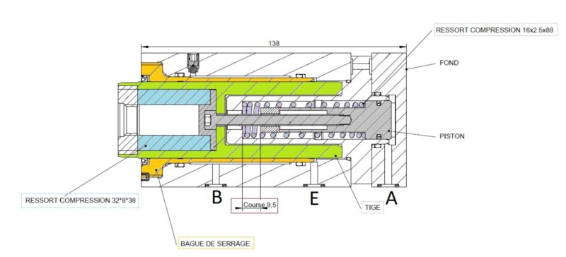 Éléments de serrage et de positionnement auto-centrant hydraulique - Systèmes de Bridage Hydrauliques - Quiri - 4