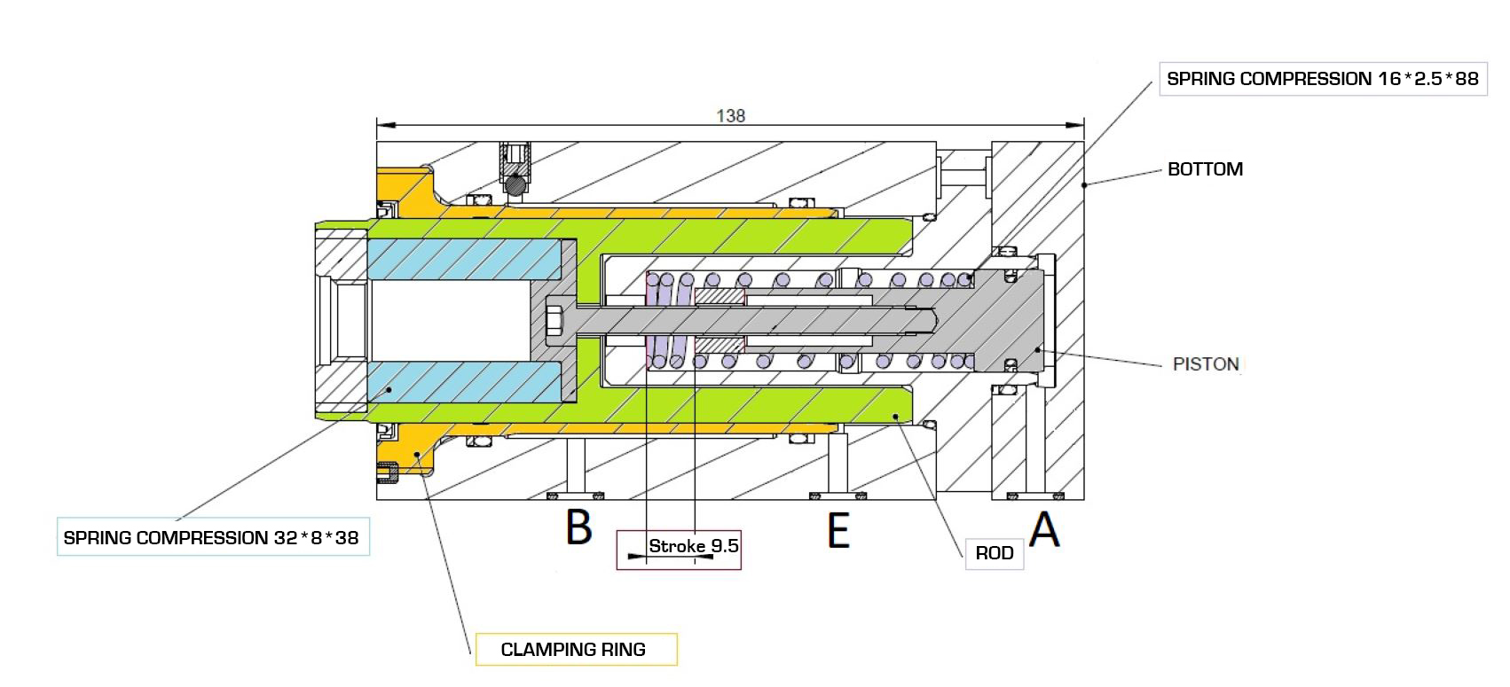 Hydraulic self-centering clamping and positioning elements - Hydraulic Clamping Systems - Quiri - 4