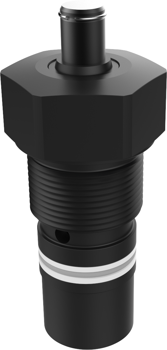 Double-acting swing clamp – 250 bar – Screw cartridge HCV5 : Swing clamps with helical rotation - Quiri