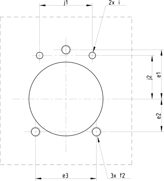 Work support supplied through tapped ports or counter-bores under the ...