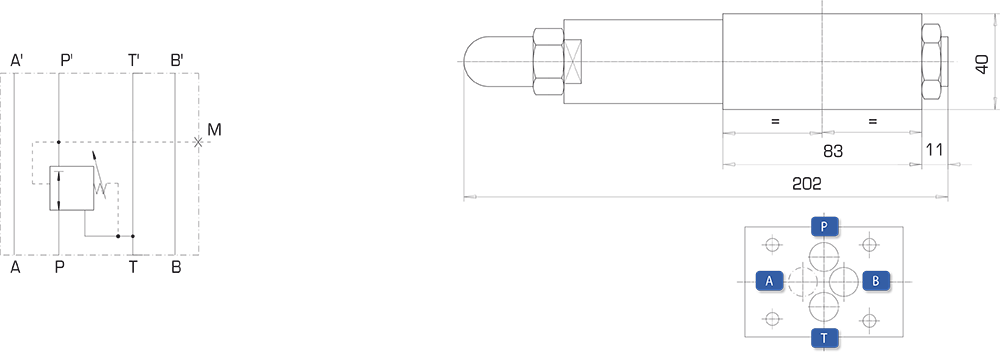 Réducteur de pression modulaire : Centrale hydraulique et composants - Quiri