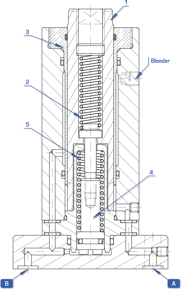 Hydraulic work supports Guide : Hydraulic Clamping Systems - Quiri - 4