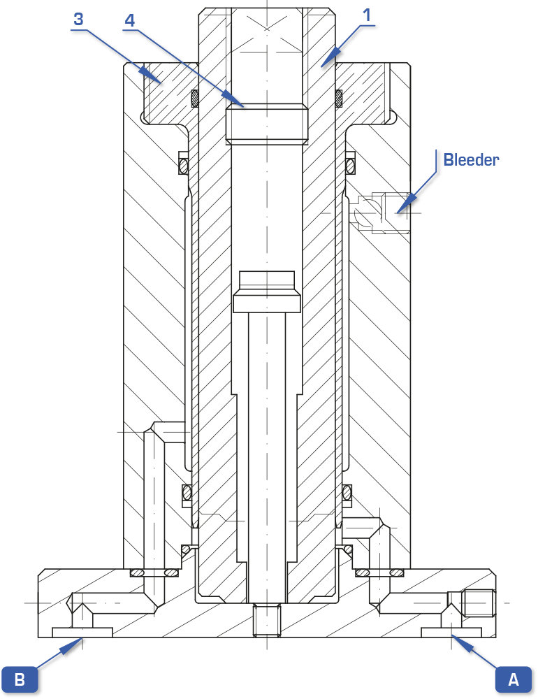 Hydraulic work supports Guide : Hydraulic Clamping Systems - Quiri - 2