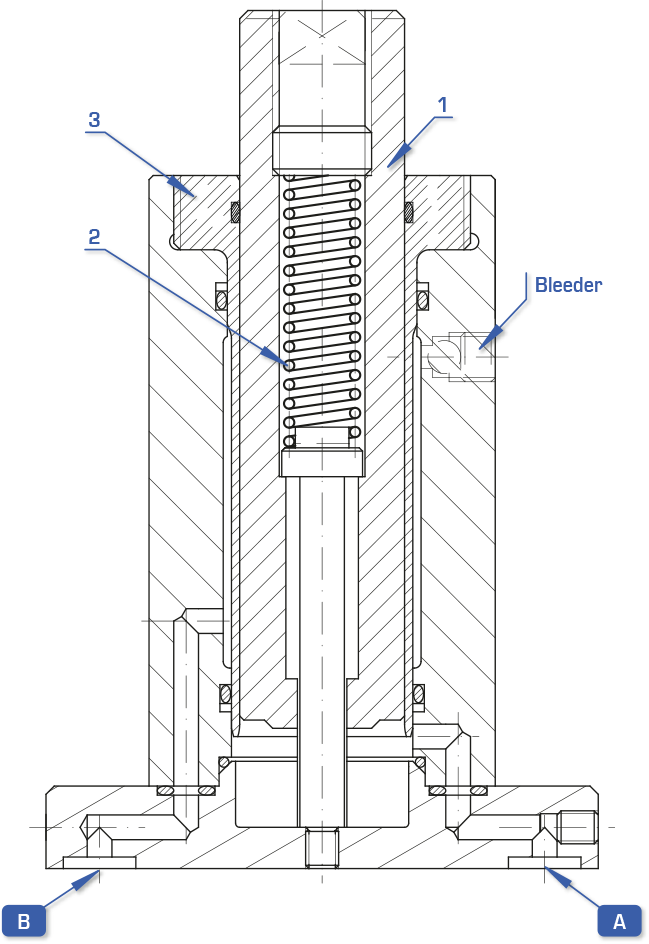 Hydraulic work supports Guide : Hydraulic Clamping Systems - Quiri