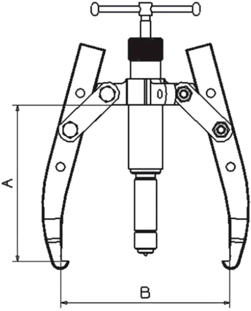 Vérin extracteur hydraulique et chasse