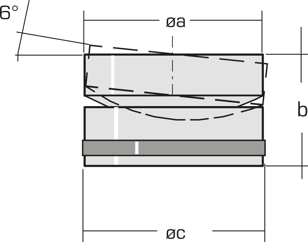 Têtes rotulées plates TRP – 700 bar : Vérins de levage acier 700 bar - Quiri - 2