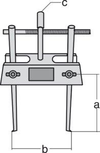 Bearing cup pullers : Hydraulic pullers - Quiri - 2