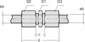 Double male fitting UD : Valves & fitting - Quiri - 2