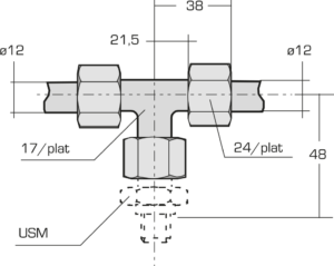 Té orientable TO : Distribution et accessoires - Quiri - 3