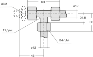 Té orientable renversé TOR : Distribution et accessoires - Quiri - 3