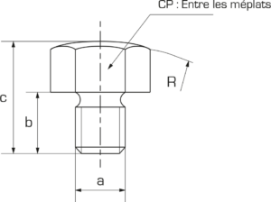 Vis de pression pour BDE : Vérins blocs hydrauliques BDE - Quiri