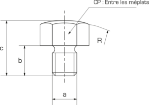 Vis de pression pour BDD : Vérins blocs hydrauliques BDD - Quiri