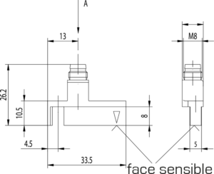 Détecteur magnétique type DM3 HT : Vérins blocs hydrauliques BDA - Quiri - 3