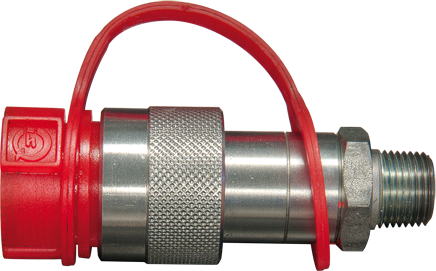 Couplers fitted on single acting QUIRI 700 cylinders : Lifting equipments - Quiri