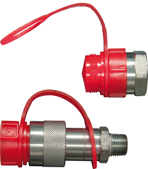 Couplers fitted on double acting QUIRI 700 cylinders : Lifting equipments - Quiri