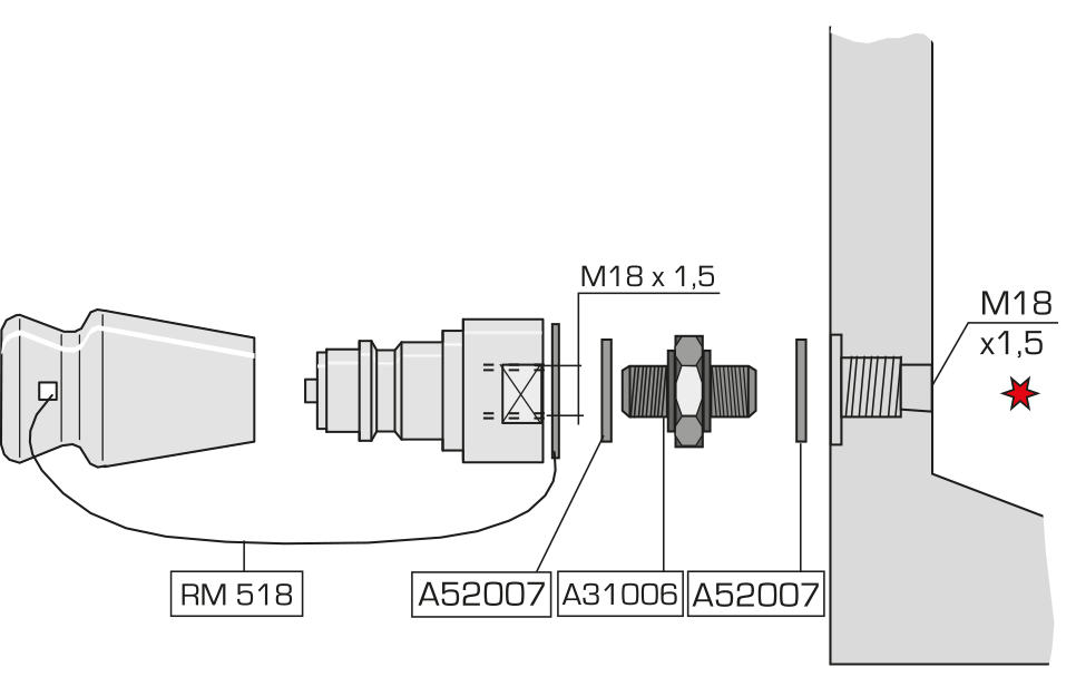 Couplers fitted on single acting QUIRI 500 cylinders : Lifting equipments - Quiri - 2