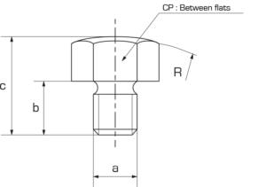 Pressure screw for BDD : Hydraulic block cylinders BDD - Quiri