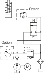 Standard hydraulic diagrams : Electro hydraulic pumps - Quiri - 2