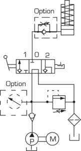 Standard hydraulic diagrams : Electro hydraulic pumps - Quiri - 3