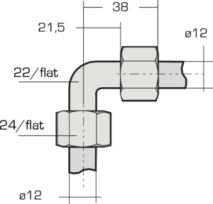 Equal elbow EE : Valves & fitting - Quiri - 3