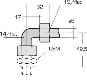 Orientating elbow EO : Valves & fitting - Quiri - 2