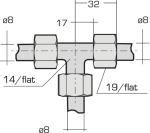 Equal Tee TE : Valves & fitting - Quiri - 2