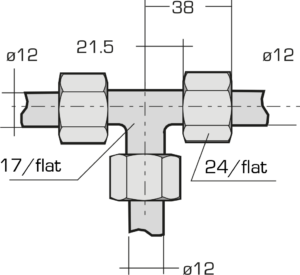 Equal Tee TE : Valves & fitting - Quiri - 3