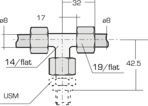 Orientating Tee TO : Valves & fitting - Quiri - 2