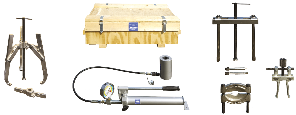 Extracteurs hydrauliques à 2 et 3 griffes : Extracteurs