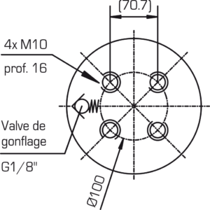 Ressort à gaz RGP 9500 : RESSORTS A GAZ GRANDE FORCE RGP - Quiri - 5