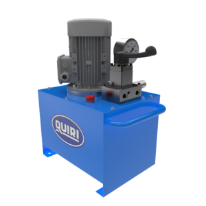 Vérin double effet à rappel hydraulique : Ensemble presse à décheniller - Quiri - 5