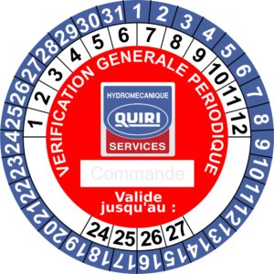 Contrôle périodique réglementaire Ou vérification générale périodique (VGP) : SAV QUIRI Services - Quiri - 2