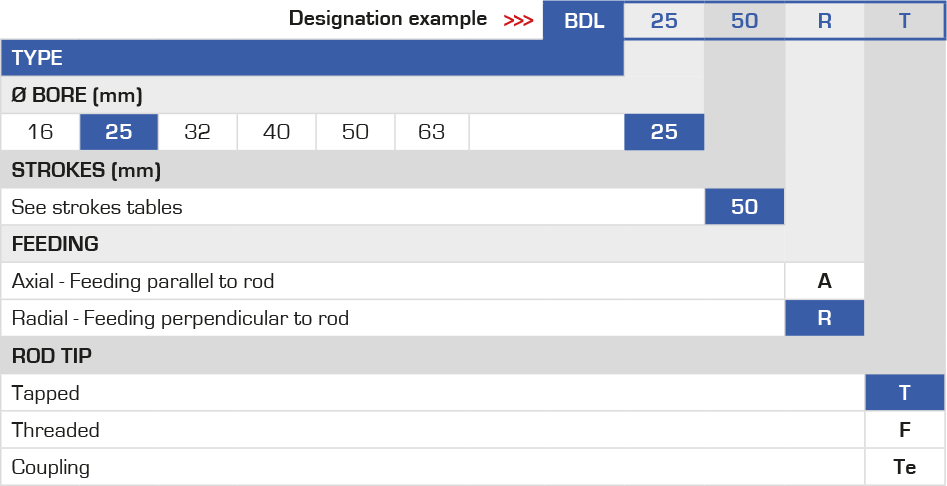Guide : Hydraulic block cylinder BDL : Hydraulic block cylinders BDL - Quiri - 2